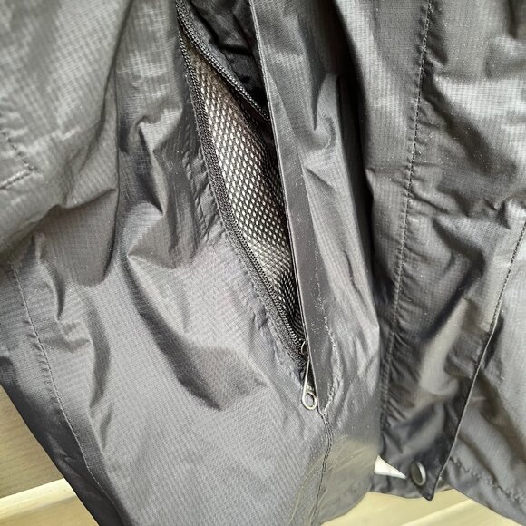 Marmot Women's PreCip Eco Jacket Size S Black Waterproof Taped Seams Hood - Picture 9 of 12